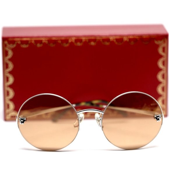 PANTHÈRE DE CARTIER SUNGLASSES BROWNISH PINKISH main image 9